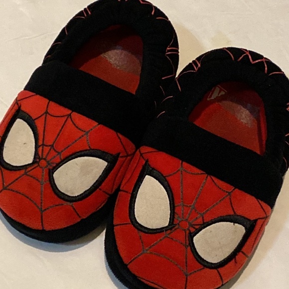childrens spiderman slippers